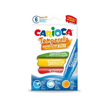 Creion-tempera Temperello Carioca 6/set