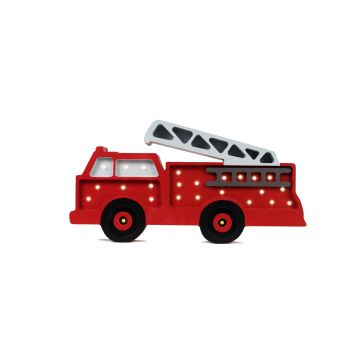 Lampa LITTLE LIGHTS Masina de pompieri, Red