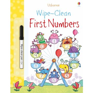 First Numbers Wipe Clean, Usborne
