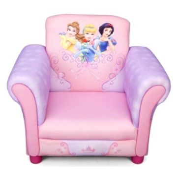 Fotoliu cu cadru din lemn Disney Princess