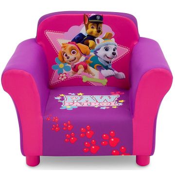 Fotoliu cu cadru din lemn Paw Patrol Girl
