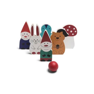 Joc Prietenii de bowling din padure, BS Toys