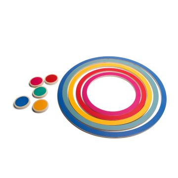 Set 5 jocuri cu cercuri, BS Toys