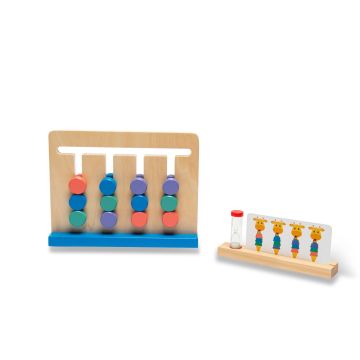 Joc de logica si coordonare Provocarea girafelor, BS Toys