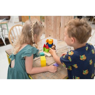 Joc de  logica Panda Puzzle, BS Toys