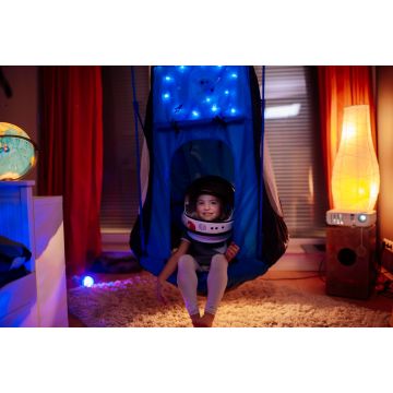 Leagan cuib cu cort cu LED Cosmos Ø 90 cm, Hudora