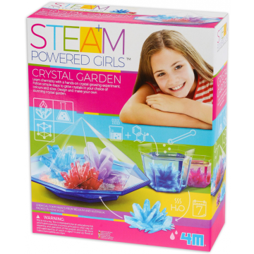 Kit stiintific - Gradina cu Cristale, STEAM Kids