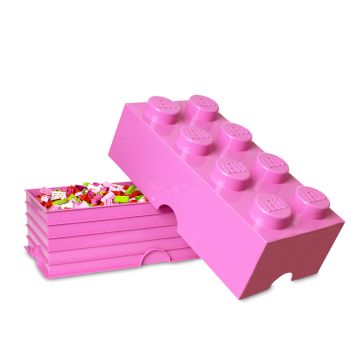 Cutie depozitare LEGO 2x4 roz (40041739)
