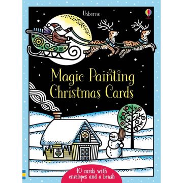 Magic painting Christmas cards, Usborne