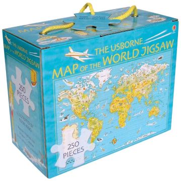 Map of the world jigsaw, Usborne