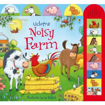 Carte cu sunete Noisy Farm, Usborne