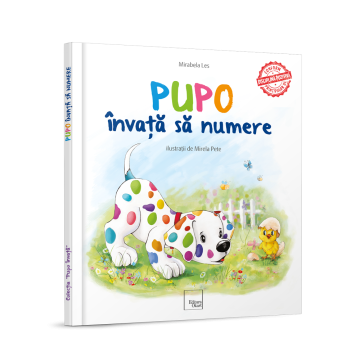 Carte educativa de povesti "Pupo invata sa numere"