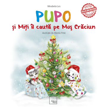 Carte educativa de povesti "Pupo si Miti il cauta pe Mos Craciun"