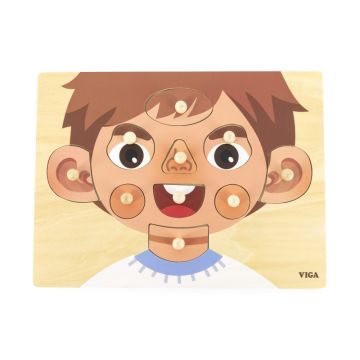 Puzzle Fata umana - Baiat, Viga