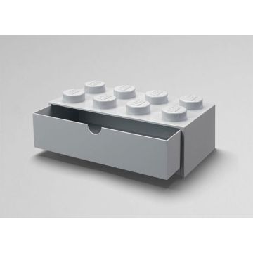Sertar de birou LEGO 2x4 gri