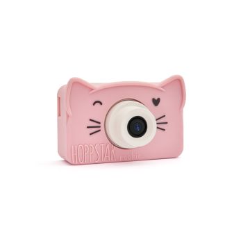 Aparat foto video digital pentru copii – Hoppstar Rookie Cat Pink