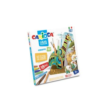 Set creativ Create & Color Girafa 3D Carioca