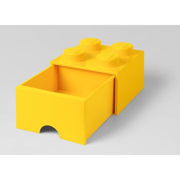 Cutie depozitare LEGO 2x2 cu sertar, galben (40051732)