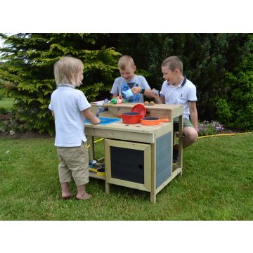 Bucatarie insula de gradina pentru copii (K2), Wendi Toys