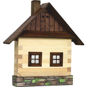 Set Cabana din lemn decorativa pentru perete, Walachia