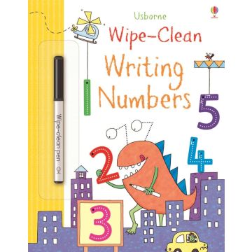 Writing Numbers Wipe Clean, Usborne