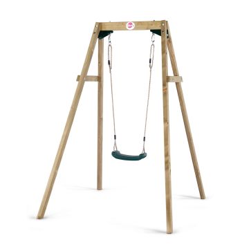 Leagan din lemn copii Single Swing Set Plum