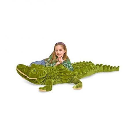Crocodil gigant din plus Melissa and Doug