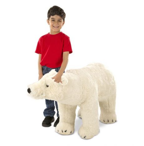 Urs Polar gigant din plus - Melissa and Doug