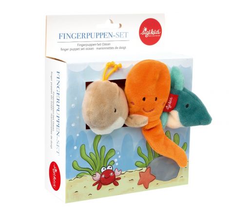 Set marionete pentru degete Ocean, Sigikid