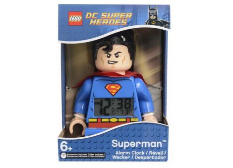 Ceas desteptator LEGO DC Super Heroes Superman  (9005701)