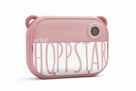 Aparat foto digital pentru copii cu functie de printare instant- Hoppstar Artist Pink Blush