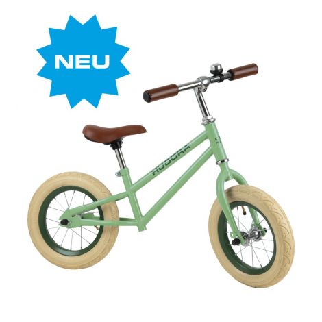 Bicicleta de echilibru retro verde, Hudora