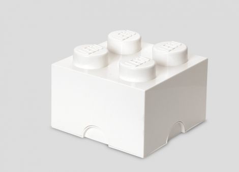 Cutie depozitare LEGO 2x2 alb (40031735)
