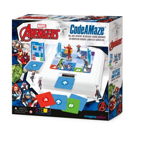 Code A Maze Avengers - joc educativ de programare