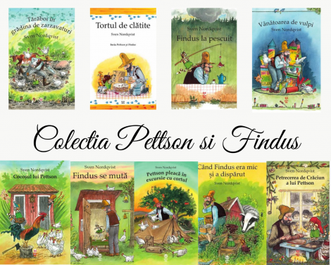 Colectia Pettson si Findus (set 9 carti)