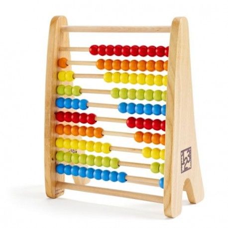 Curcubeu - abac cu bile colorate - HAPE E0412