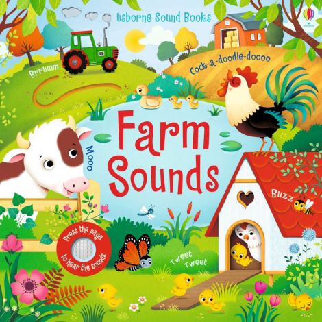 Carte cu sunete Farm Sounds, Usborne