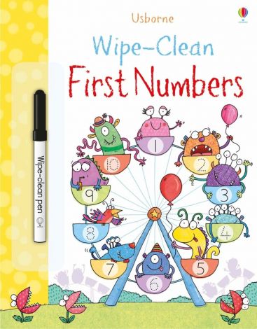 First Numbers Wipe Clean, Usborne