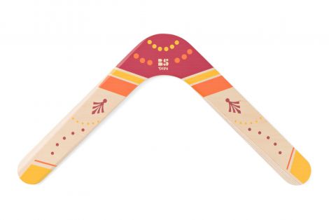 Bumerang din lemn pentru copii, BS Toys