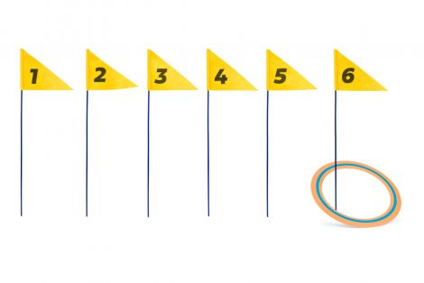 Disc Golf, joc activ de exterior, BS Toys