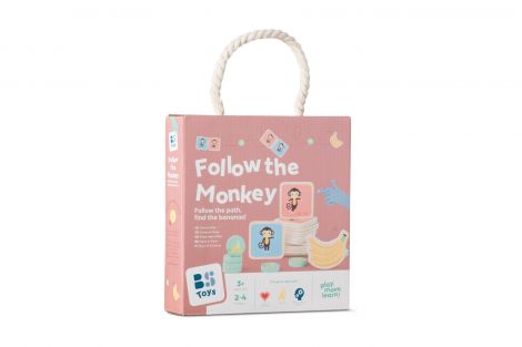 Urmareste Maimutica, joc de memorie si motricitate, BS Toys