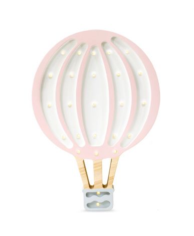 Lampa LITTLE LIGHTS Balon cu aer cald, Powder Pink