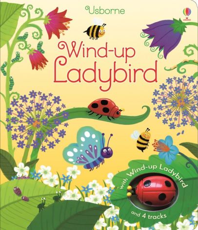 Wind-up Ladybird (carte cu jucarie), Usborne