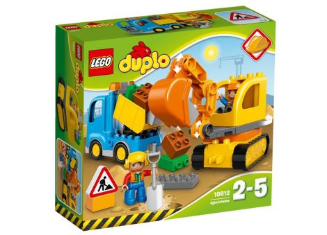 Camion si excavator pe senile LEGO DUPLO  (10812)