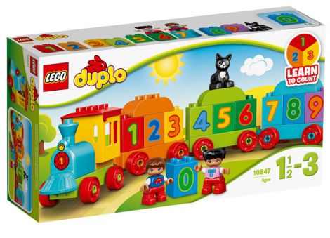 Trenul cu numere LEGO DUPLO (10847)