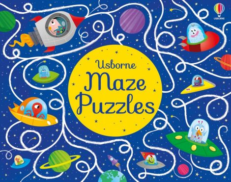 Carte cu activitati Maze Puzzles, Usborne
