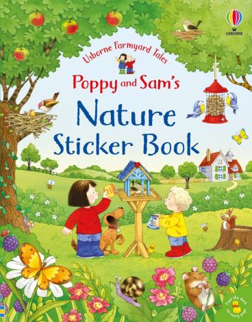 Carte cu autocolante Poppy and Sam's Nature Sticker Book, Usborne