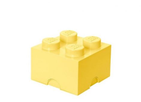 Cutie depozitare LEGO 2x2 galben deschis (40031741)