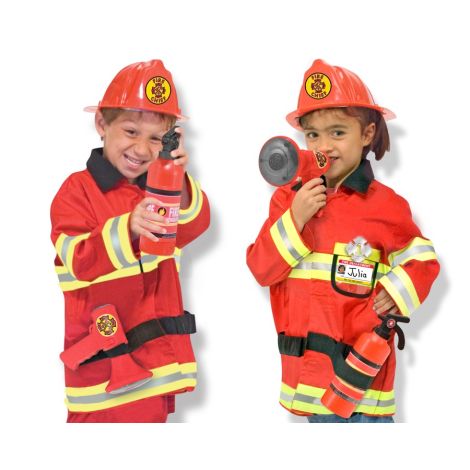 Costum carnaval copii Pompier Sef Melissa and Doug