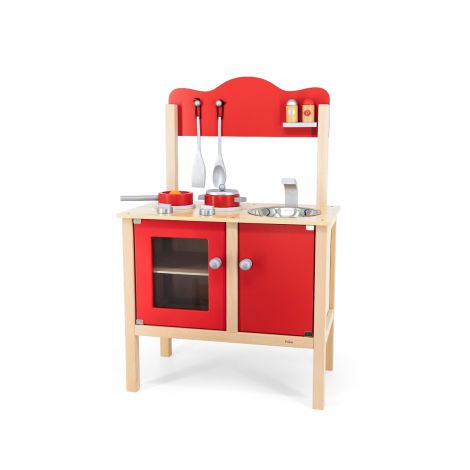 Bucatarie rosie cu accesorii, Viga